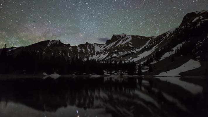 Nevada - Great Basin NP - Stella Lake at Night