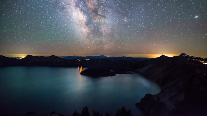 Oregon - Crater Lake - in Summer
