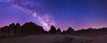 California - Alabama Hills and the Milky Way at Mount Whitney Portal - 190