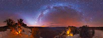 Arizona - Moran Point - Grand Canyon and the Dark Sky - 360