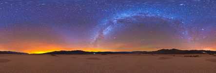 California - Panamint Valley Nightscape - 360