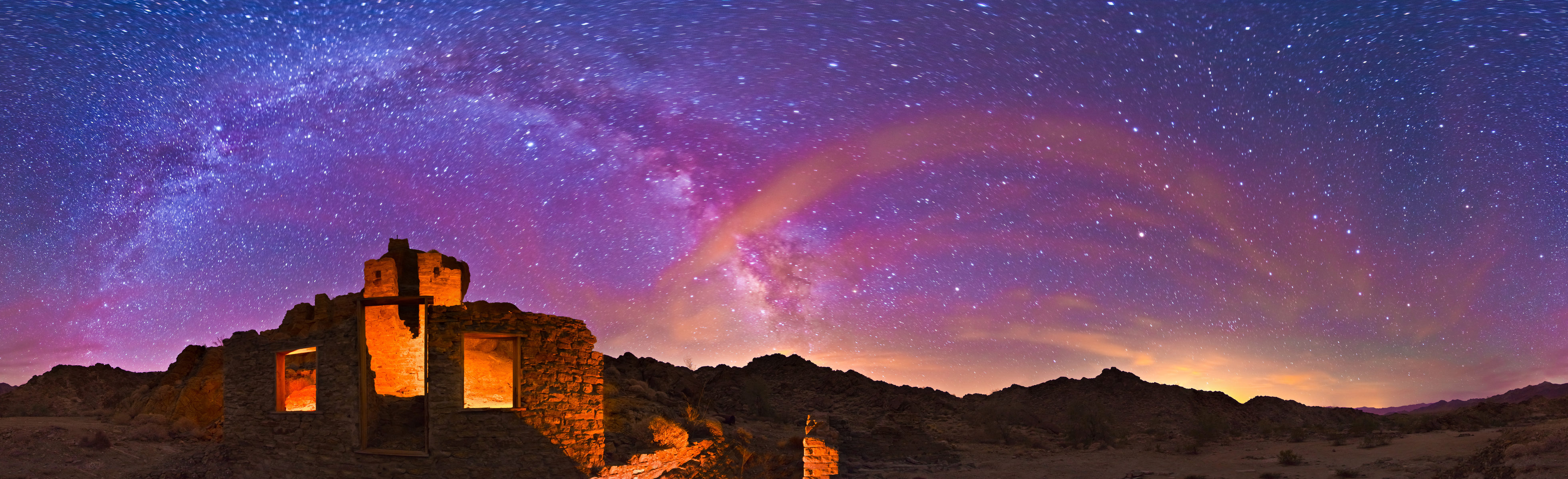 California - Red Cloud Mine Ruins - 360