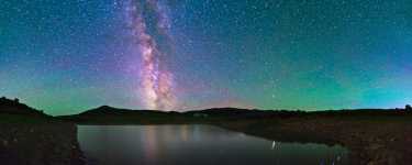 Nevada - Milky Way Reflection in the Von Schmidt Reservoir - 261