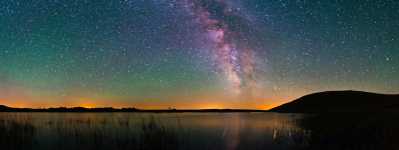 Idaho - Lava Lake - Milky Way Reflections - 200