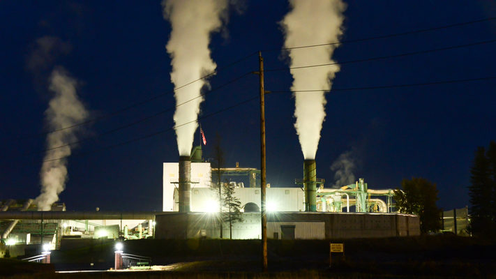 Montana - High Light Pollution Mill