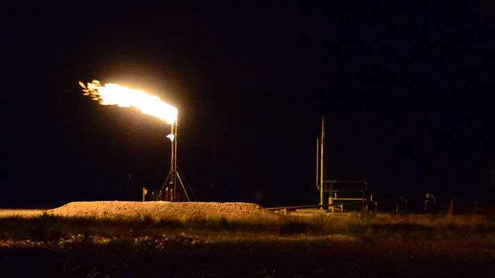 Natural Gas Flaring - North Dakota