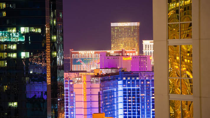 Nevada - Las Vegas - Strip View