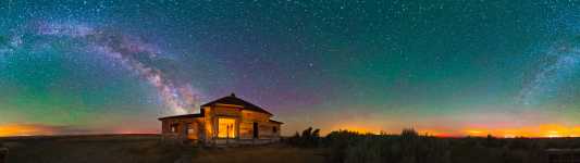 Oregon - Roadside Ranch Ruin - 360