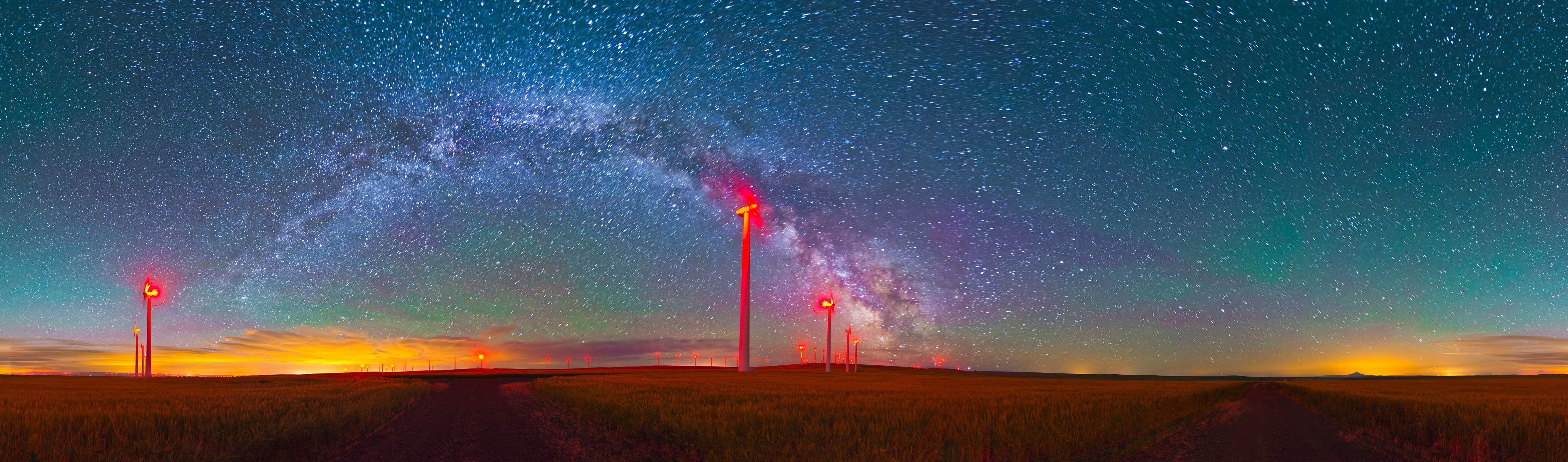Oregon - Wind Turbines at Tenmile Canyon - 360
