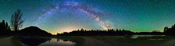 Washington - Rimrock Lake Starscape - Milky Way - 360