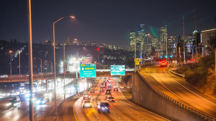 Washington - Seattle - I5 at University District 45th