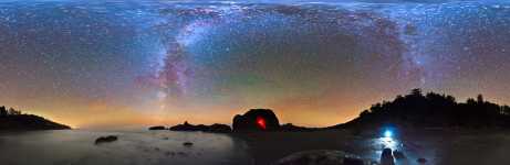 Washington - Ruby Beach - Olympic NP - Dark Sky - 360